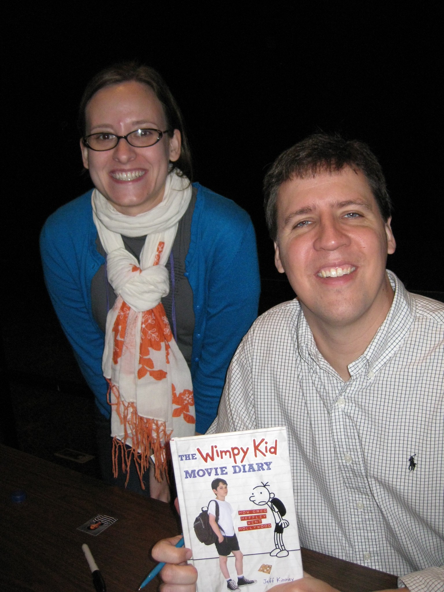 LibraryLea and Jeff Kinney